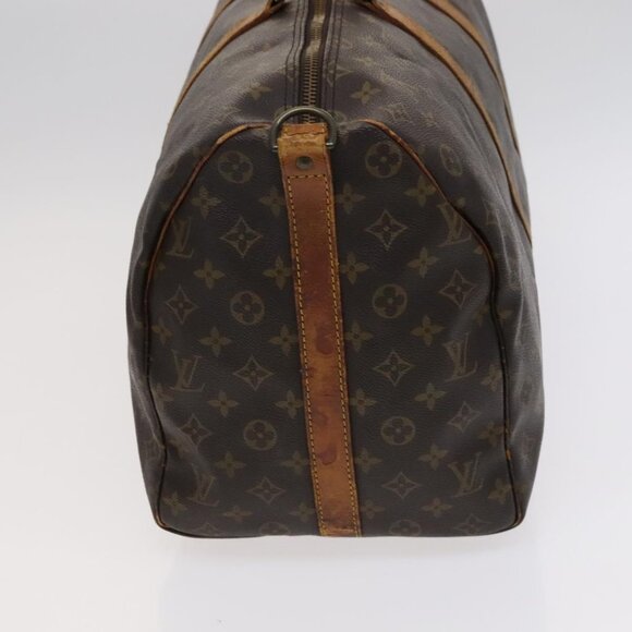 LOUIS VUITTON Monogram Keepall Bandouliere 50 Boston Bag M41416 LV Auth 113879 - Picture 4 of 16